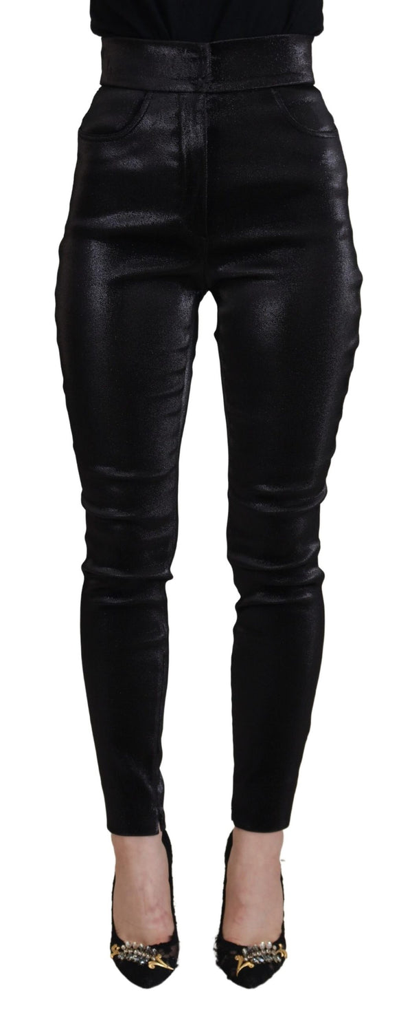 Dolce & Gabbana 41% Cotton 33% Nylon 21% Polyester 5% Elastane jeans in black