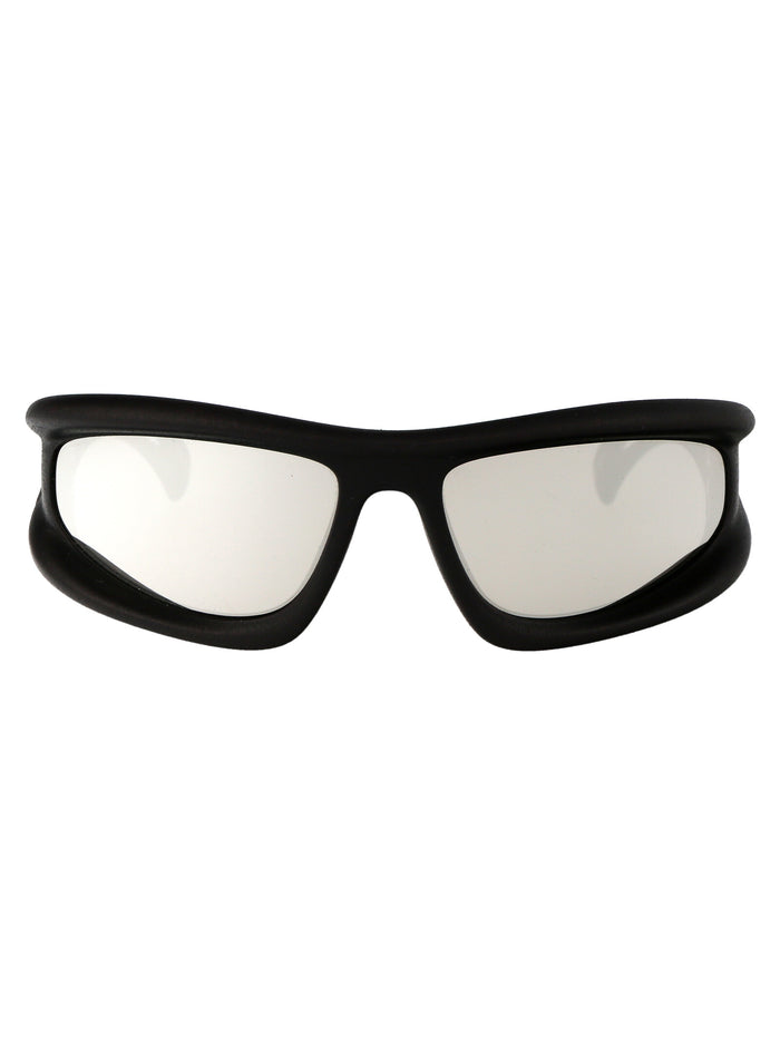 Marfa 354 Md1 Pitch Black | Silver Mylon Sunglasses