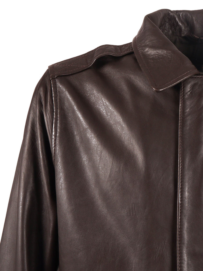 Leather Jacket Brown
