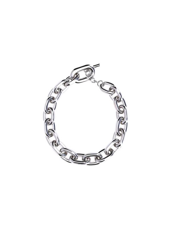 Chain Necklace Xl Link Silver Aluminium Necklaces