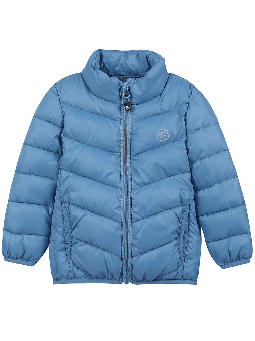 Jacket Quilted Blue Giacca
