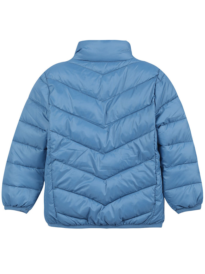 Jacket Quilted Blue Giacca