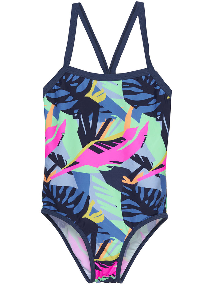 Swimsuit Sporty Blue Costume