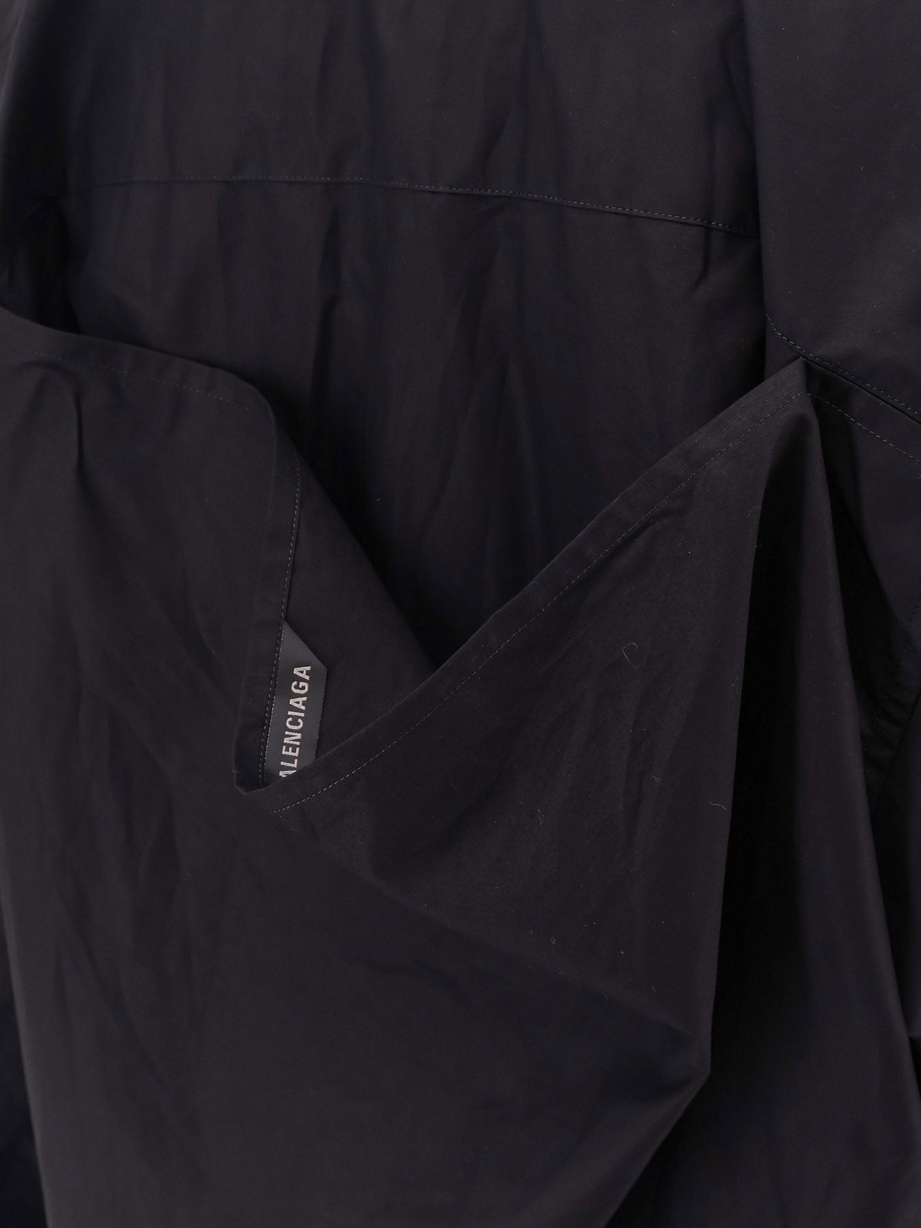 Balenciaga Dresses Black Cotone