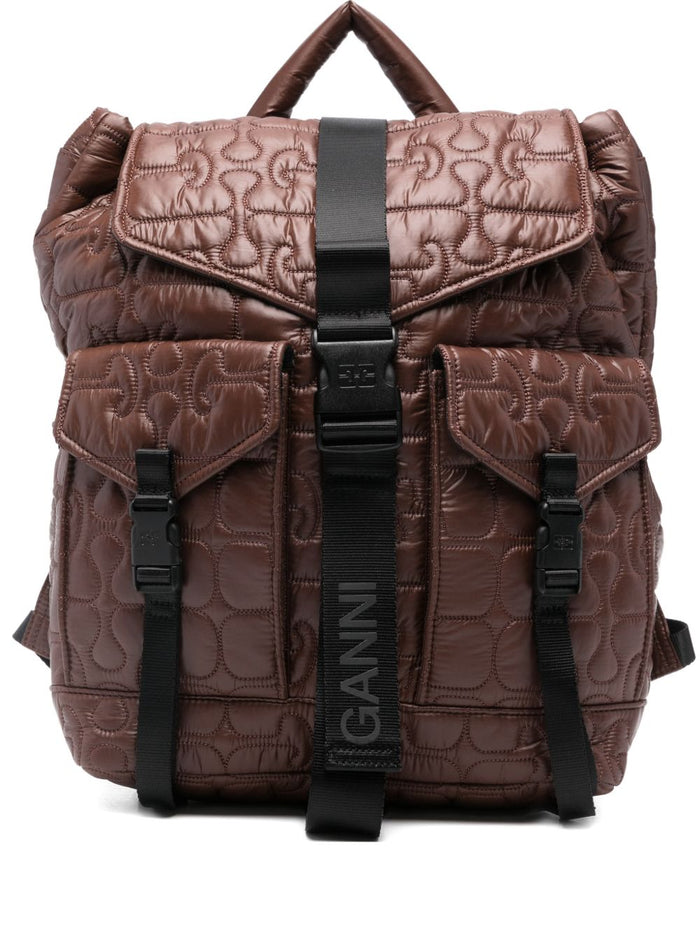 Ganni Bags Brown