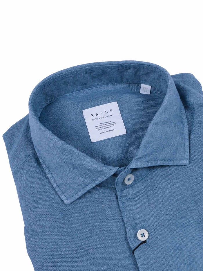 Shirt Blue Linen