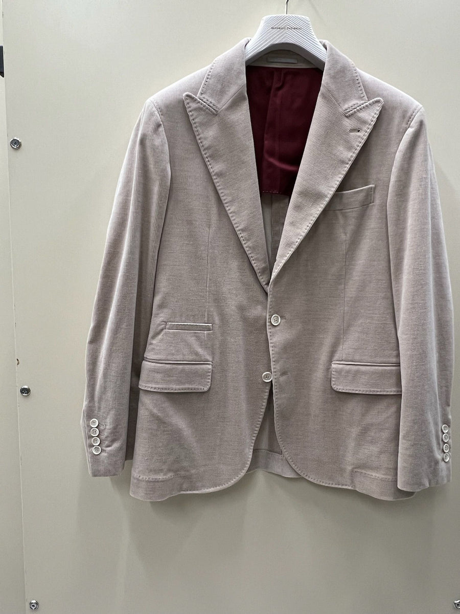 Brunello Cucinelli Mens Blazer Mq4357bfd_c2790 Tan Clothing