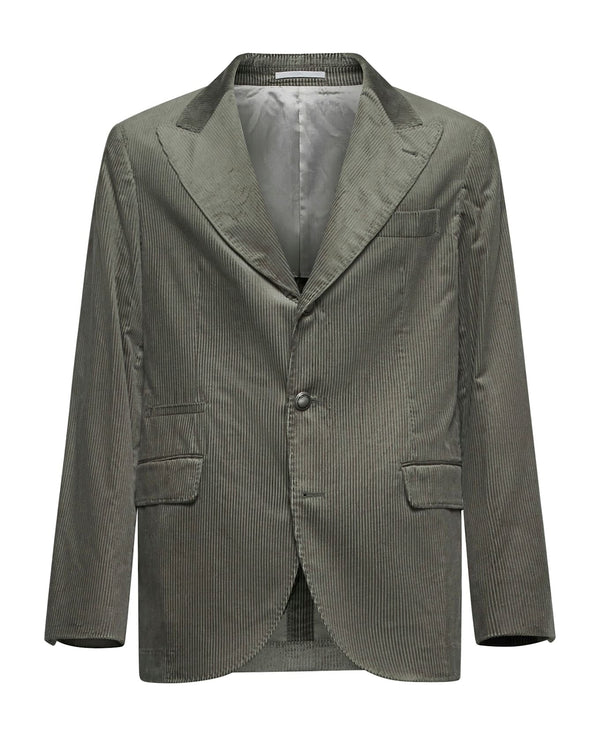 Brunello Cucinelli Mens Blazer My4757bfdj_c2457 Green Clothing