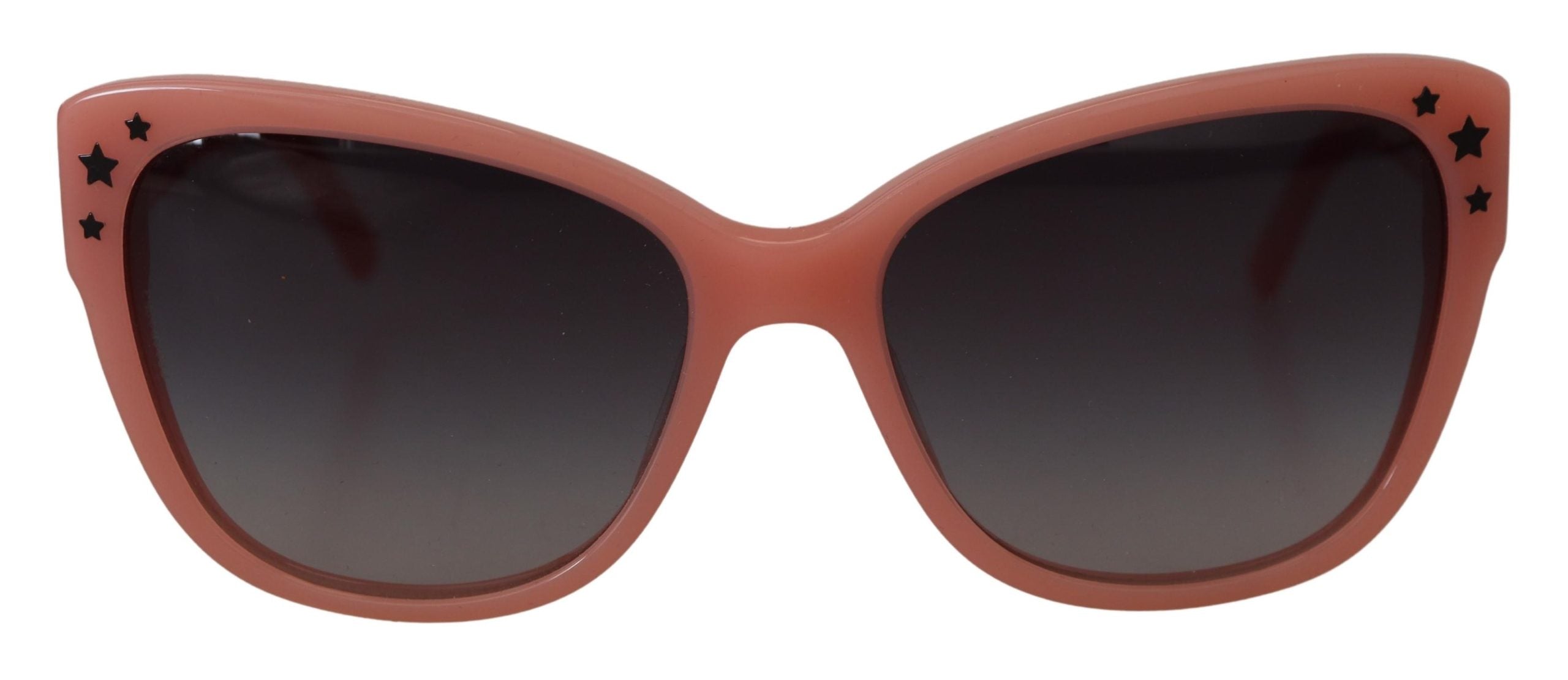 Pink Acetate Frame Stars Embellishment Dg4124 Sunglasses