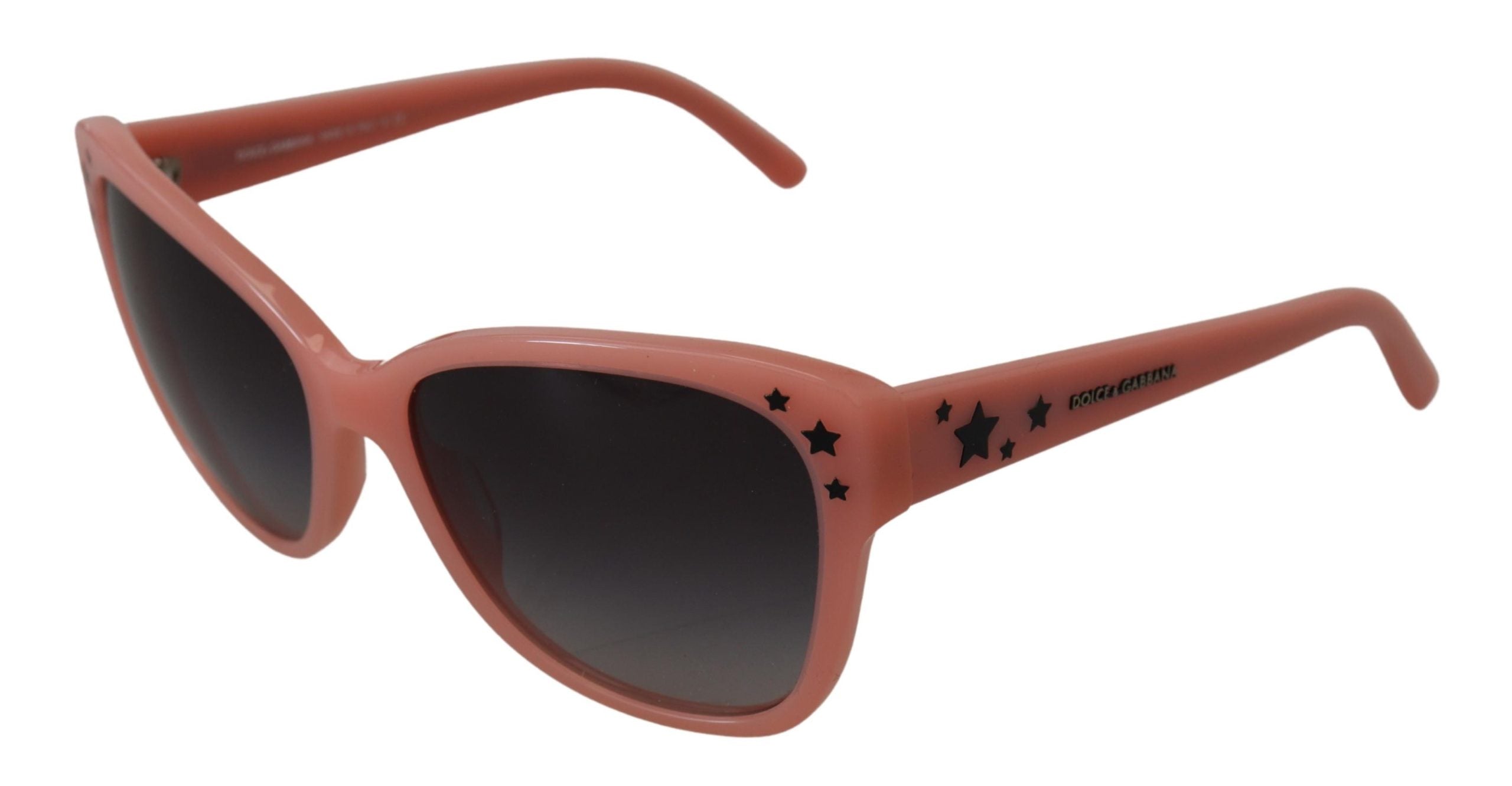 Pink Acetate Frame Stars Embellishment Dg4124 Sunglasses