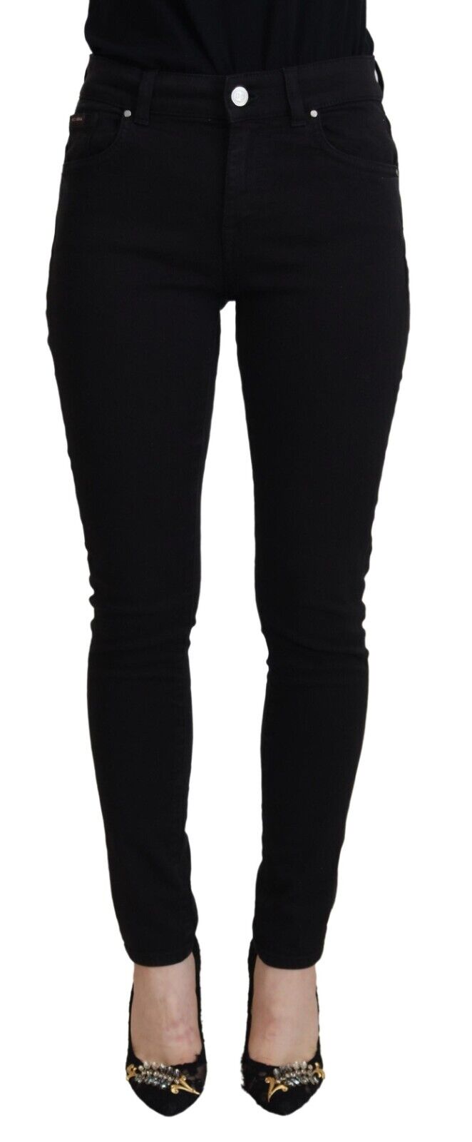 Dolce & Gabbana 98% Cotton jeans in black