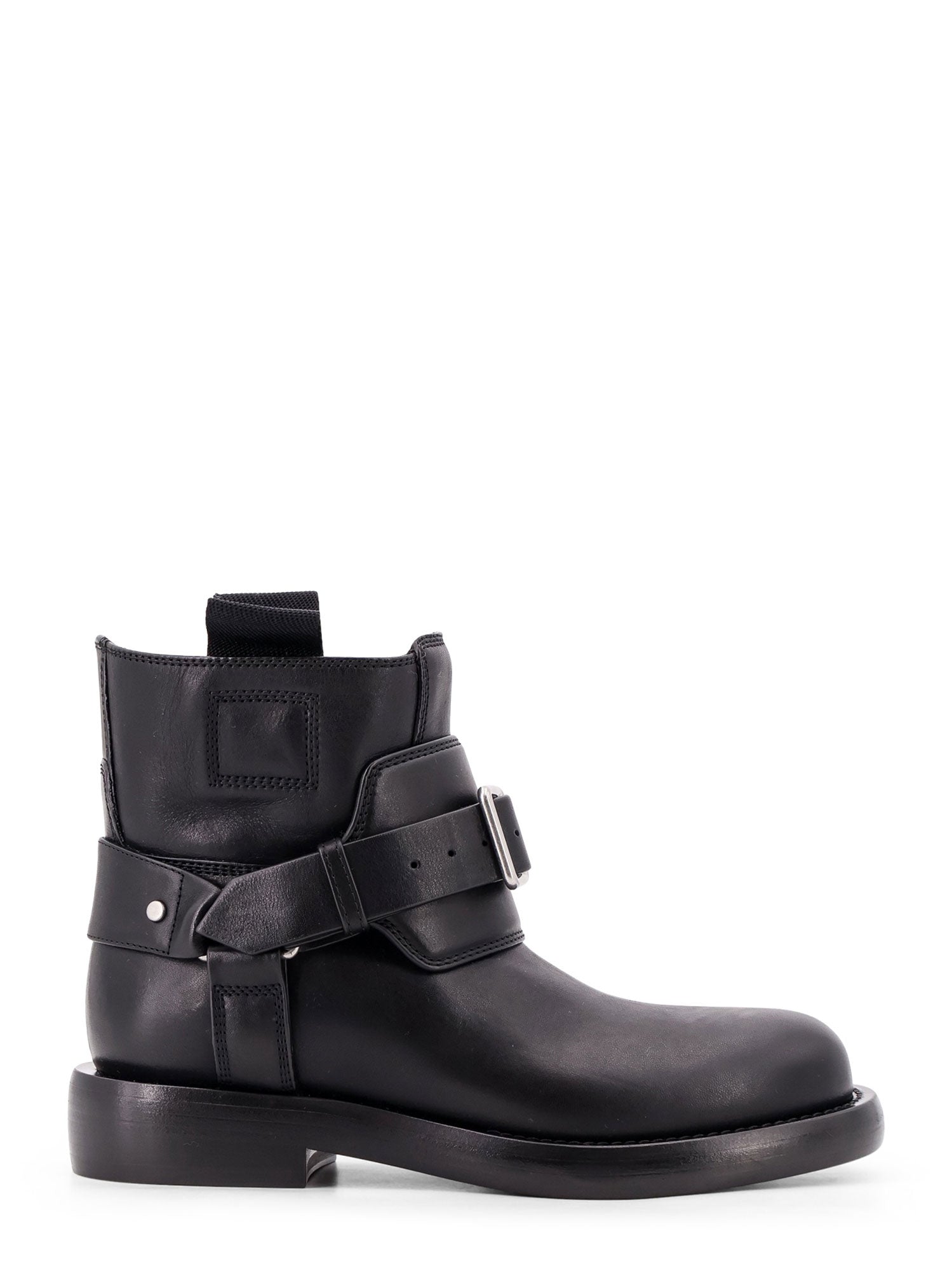 Burberry Boots Black Pelle Poliestere