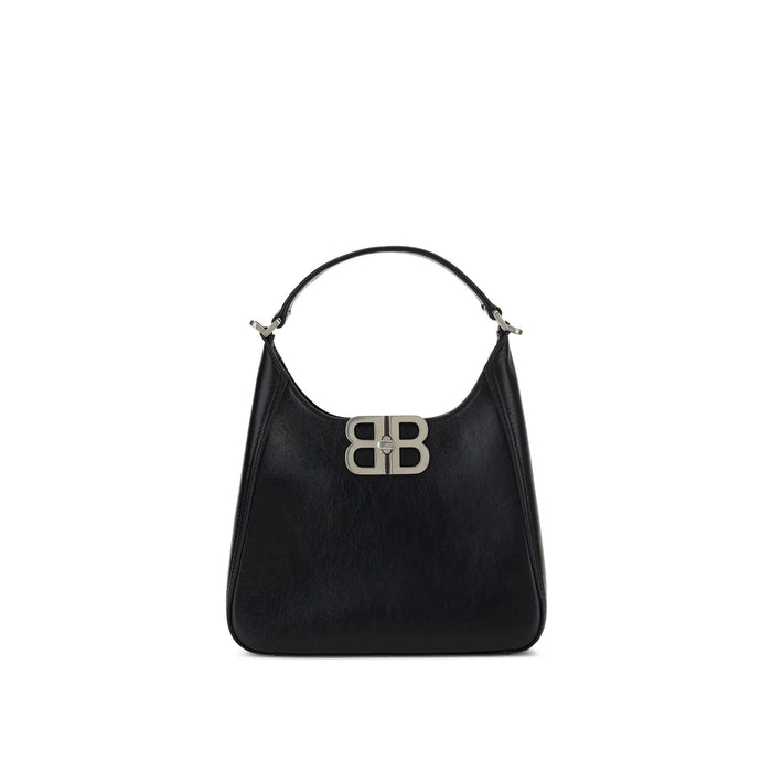 Small Bb Shoulder Bag Black Lamb Leather