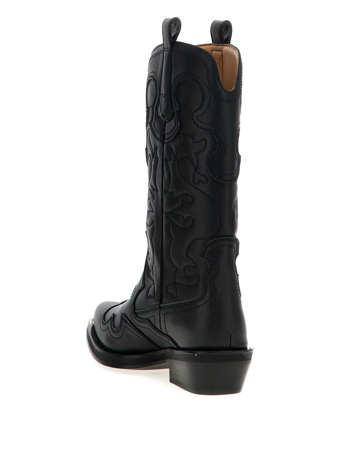 Ganni Boots Black