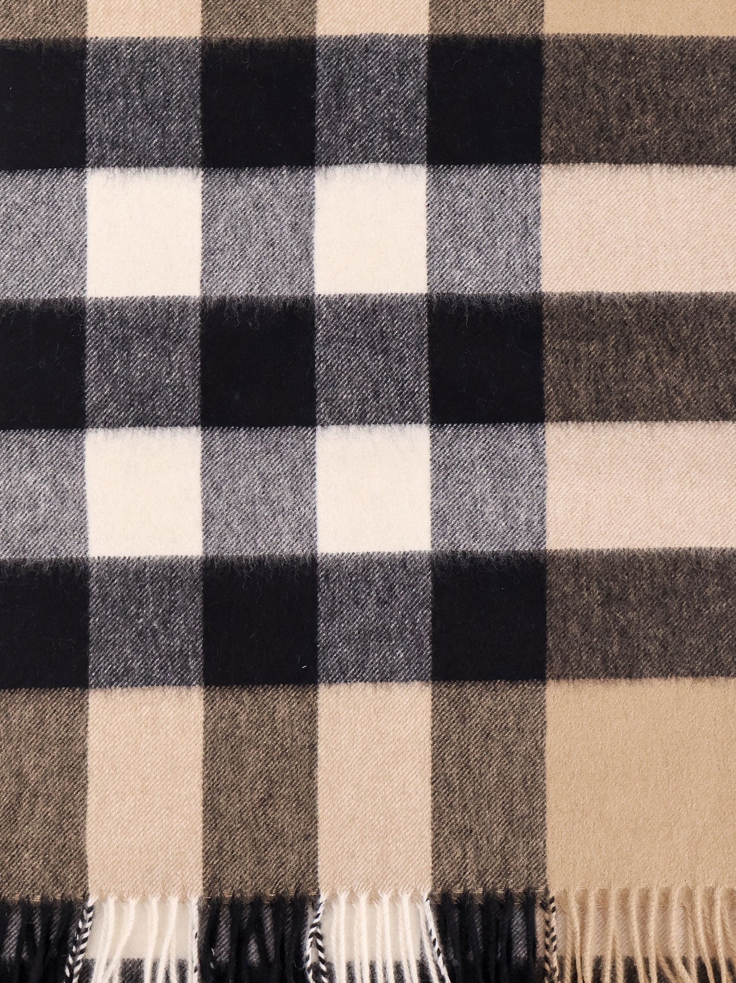 Burberry Scarfs Beige Cashmere