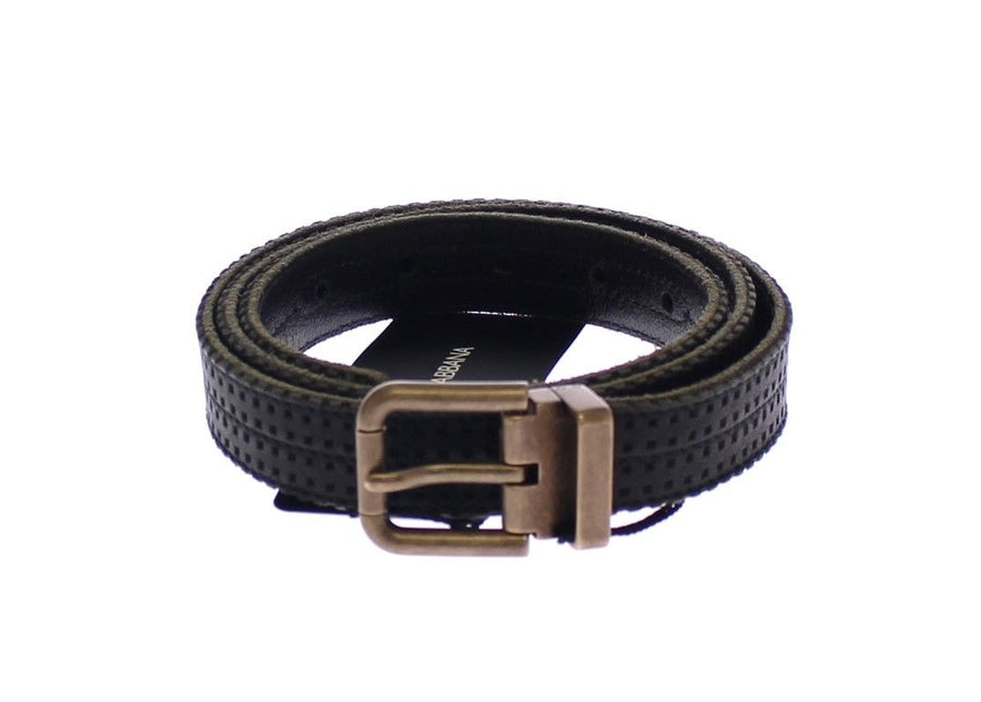 Dolce & Gabbana 60% Leather belt in blue