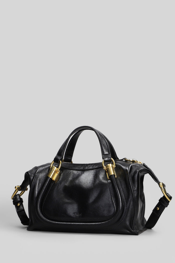 Paraty 24 Shoulder bag in black leather Borse