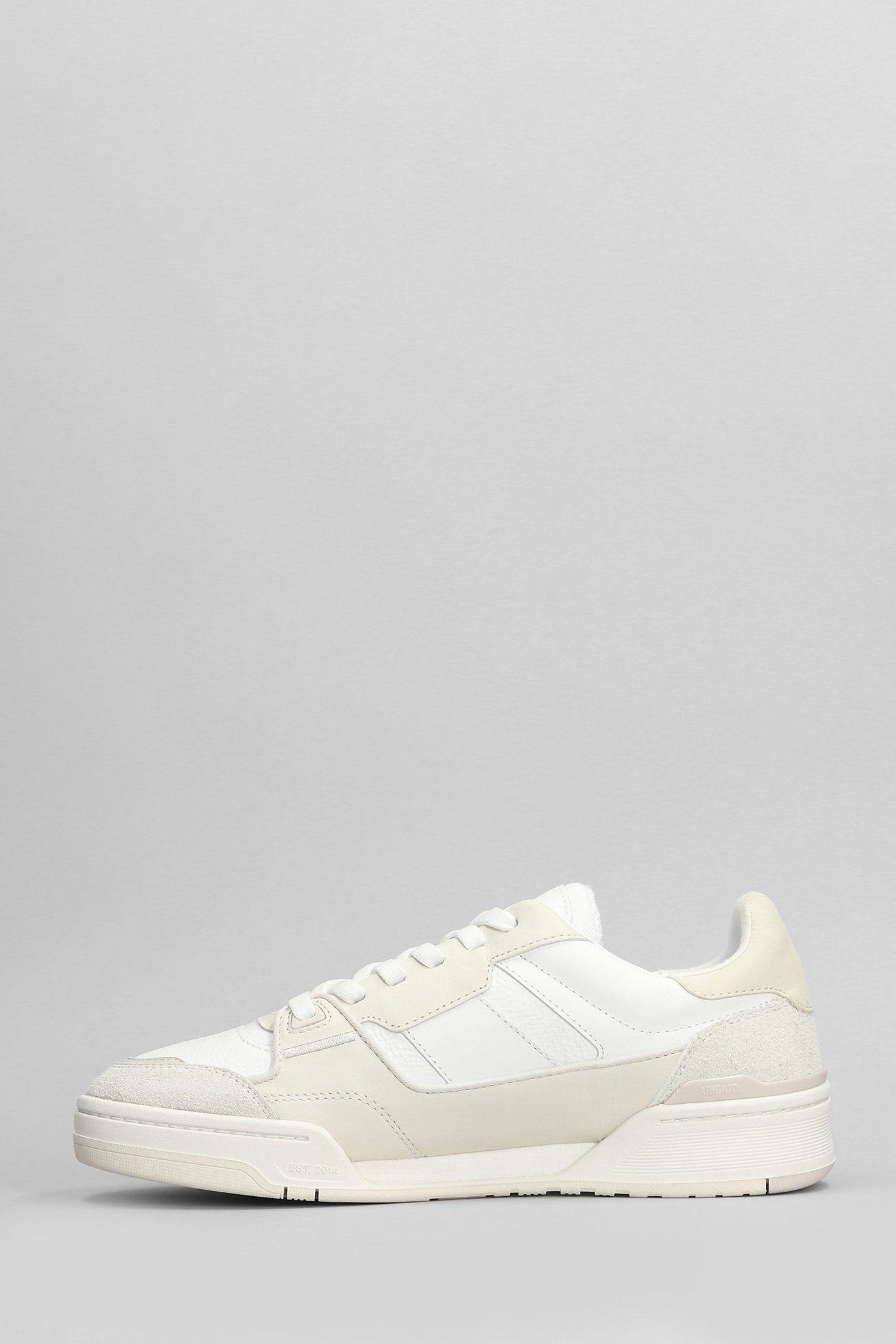 Clay Sneakers in white leather Scarpe