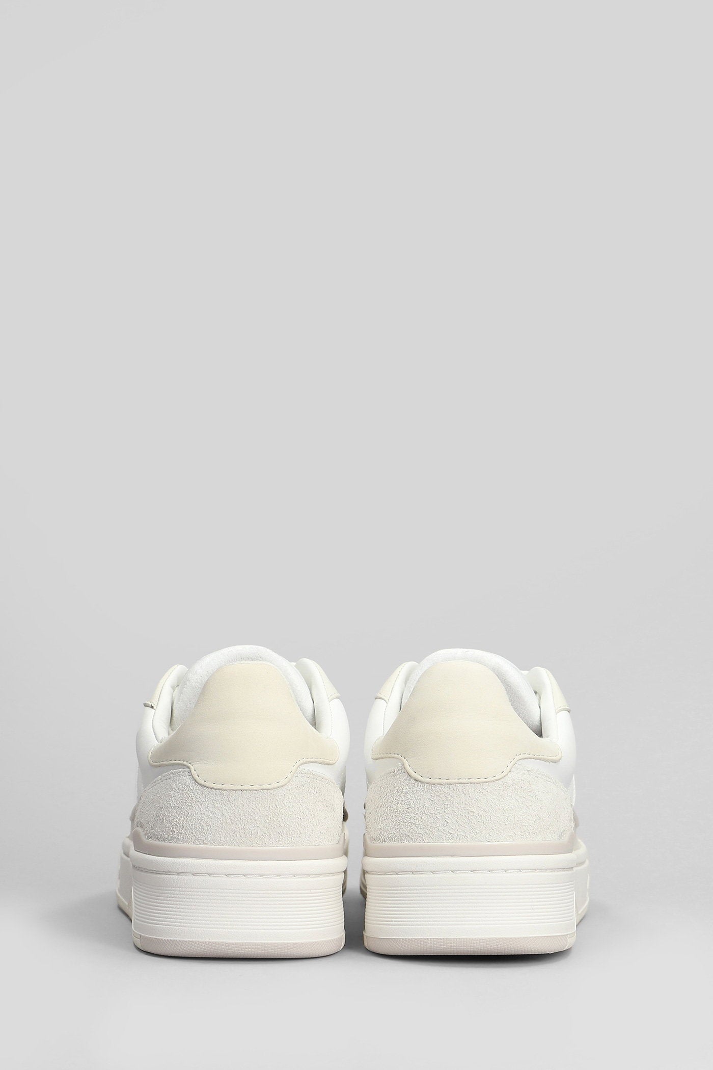 Clay Sneakers in white leather Scarpe