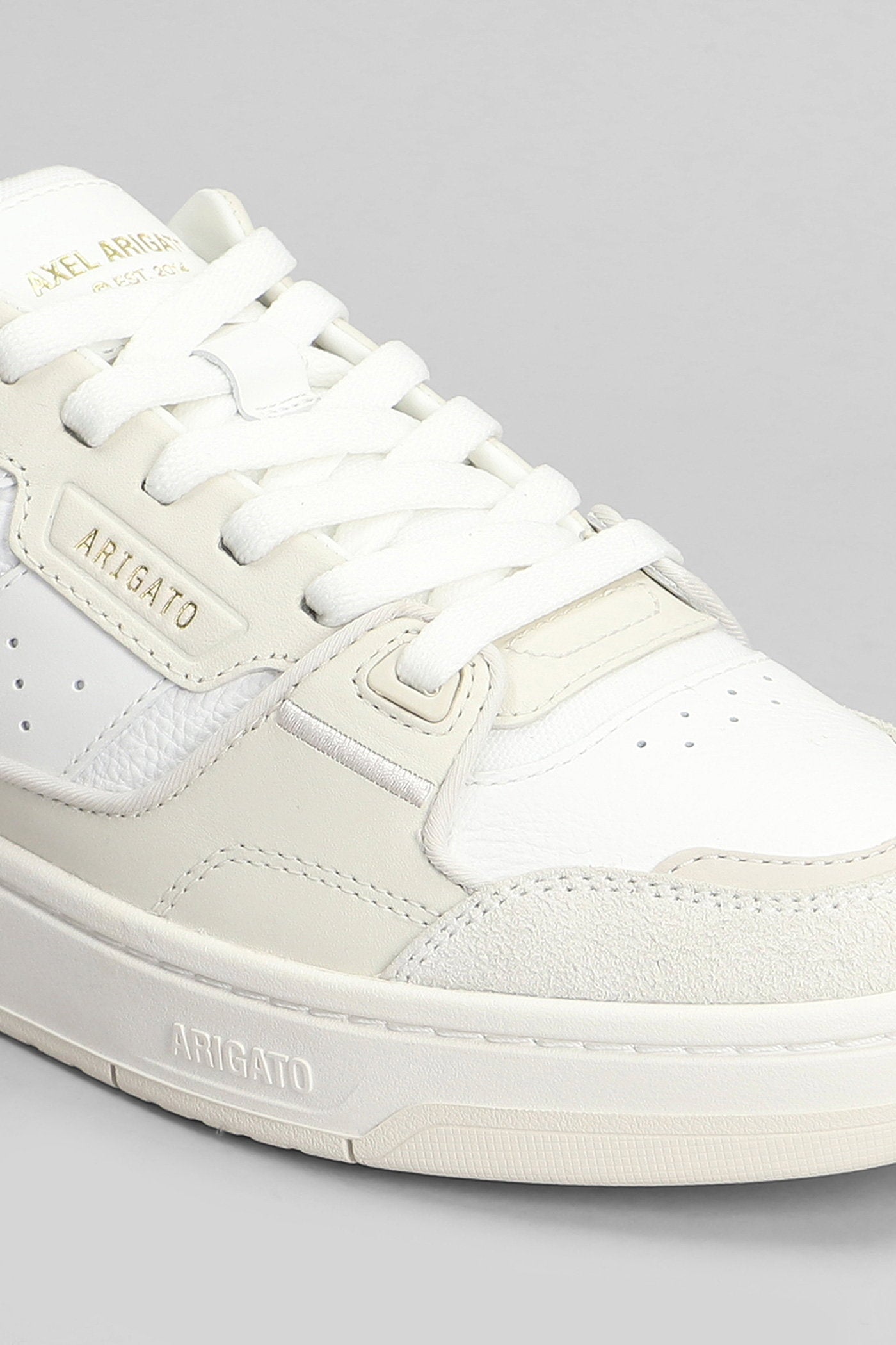Clay Sneakers in white leather Scarpe