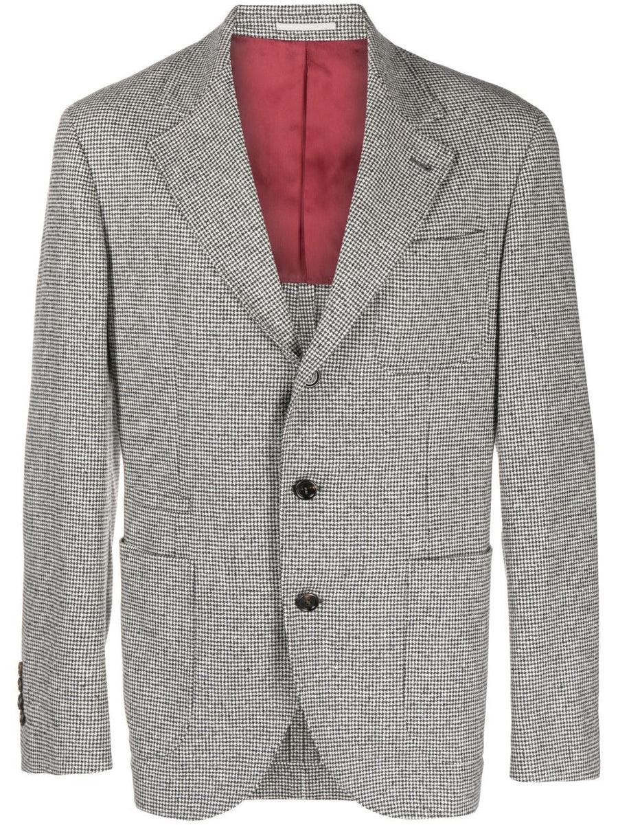 Brunello Cucinelli Mens Suit Mq468ednu_c071 Grey
