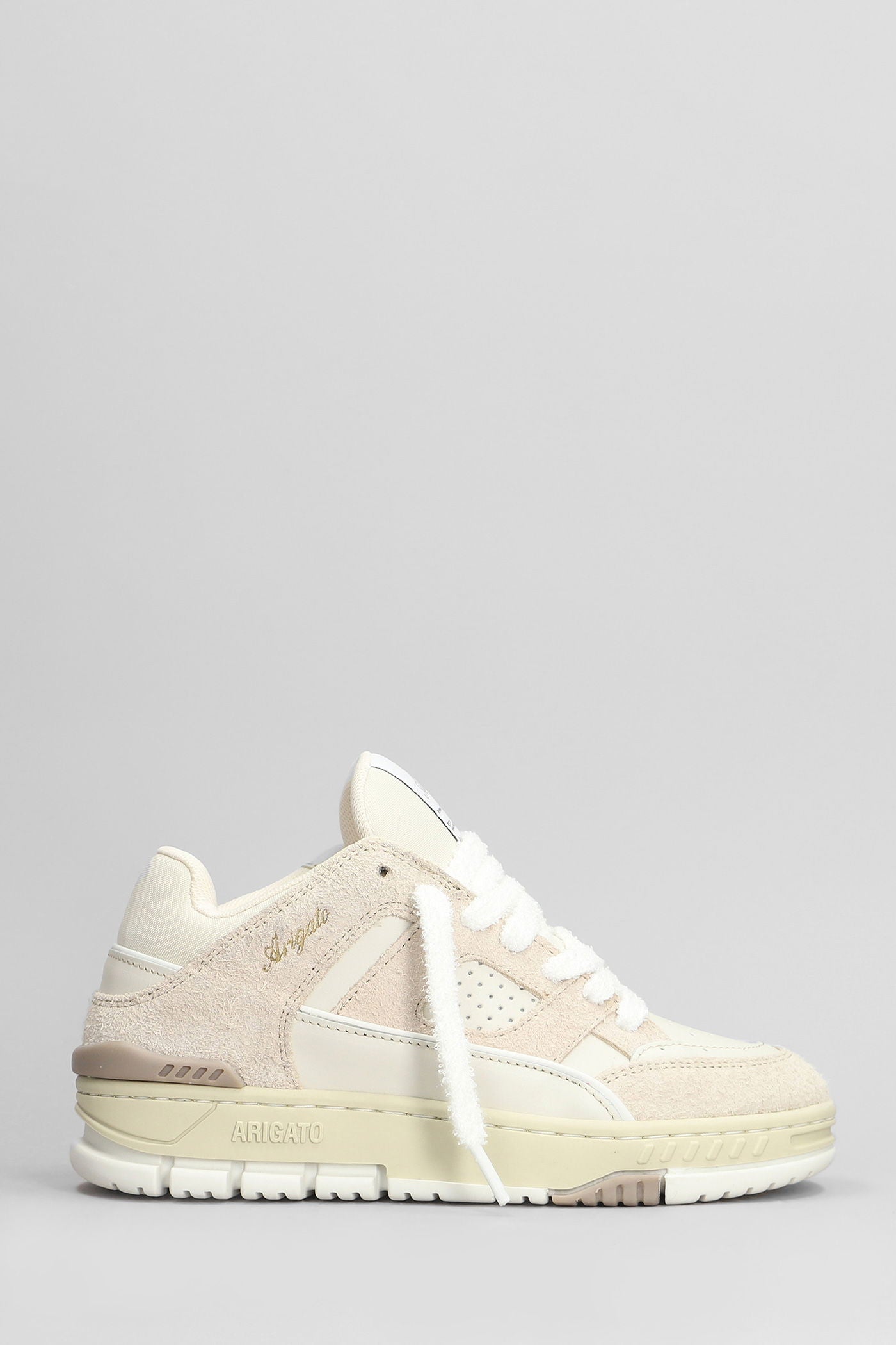 Area Lo Fluffy Sneakers in beige suede Scarpe