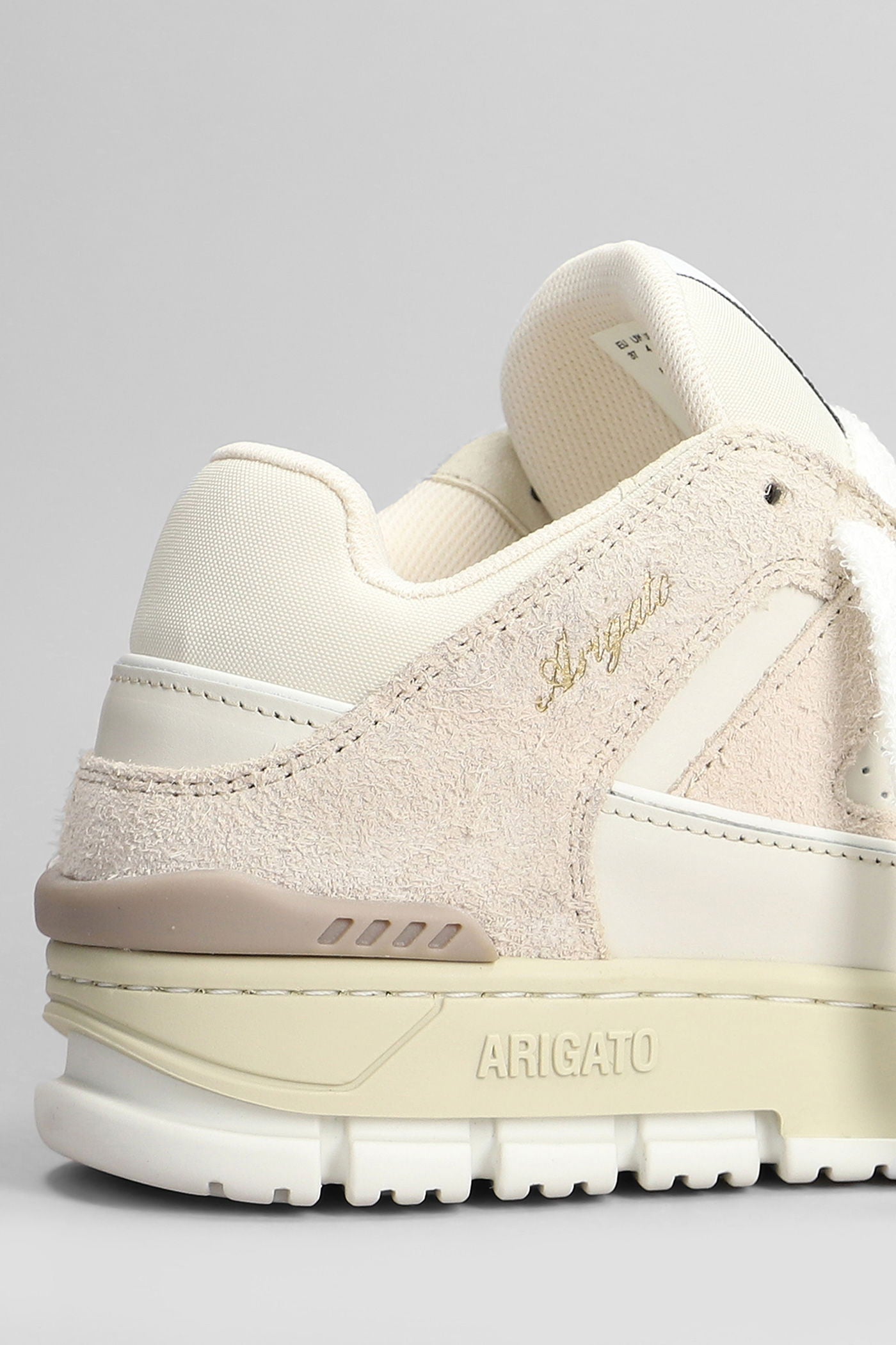 Area Lo Fluffy Sneakers in beige suede Scarpe