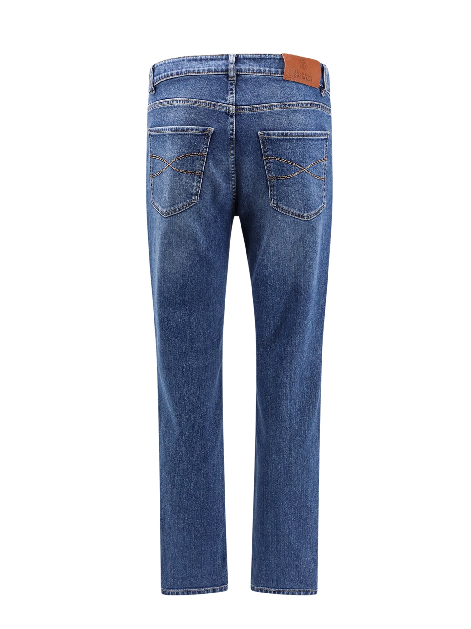 Brunello Cucinelli Jeans Blue Cotone Elastan