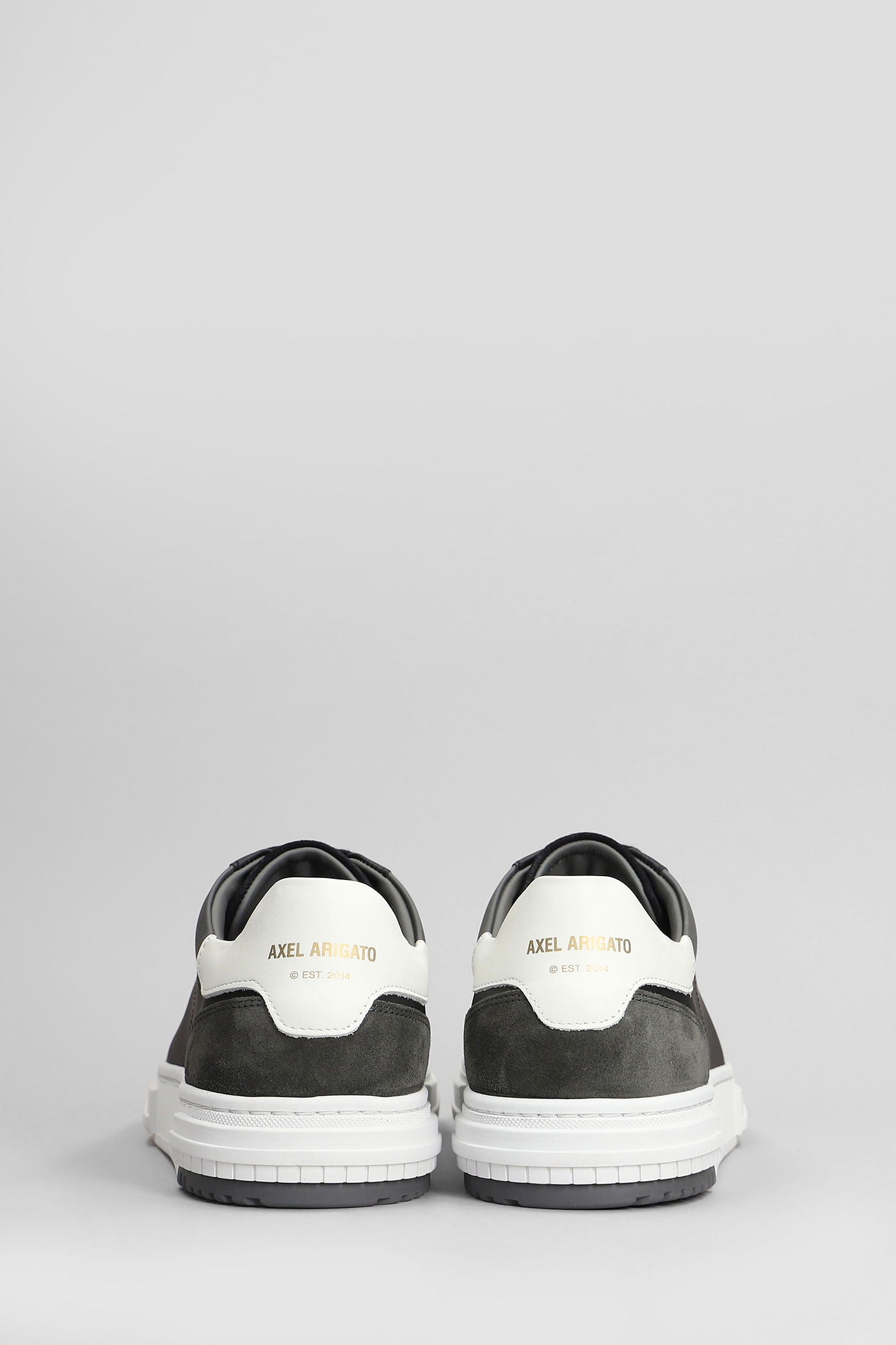 Atlas Sneaker in black suede and leather Scarpe