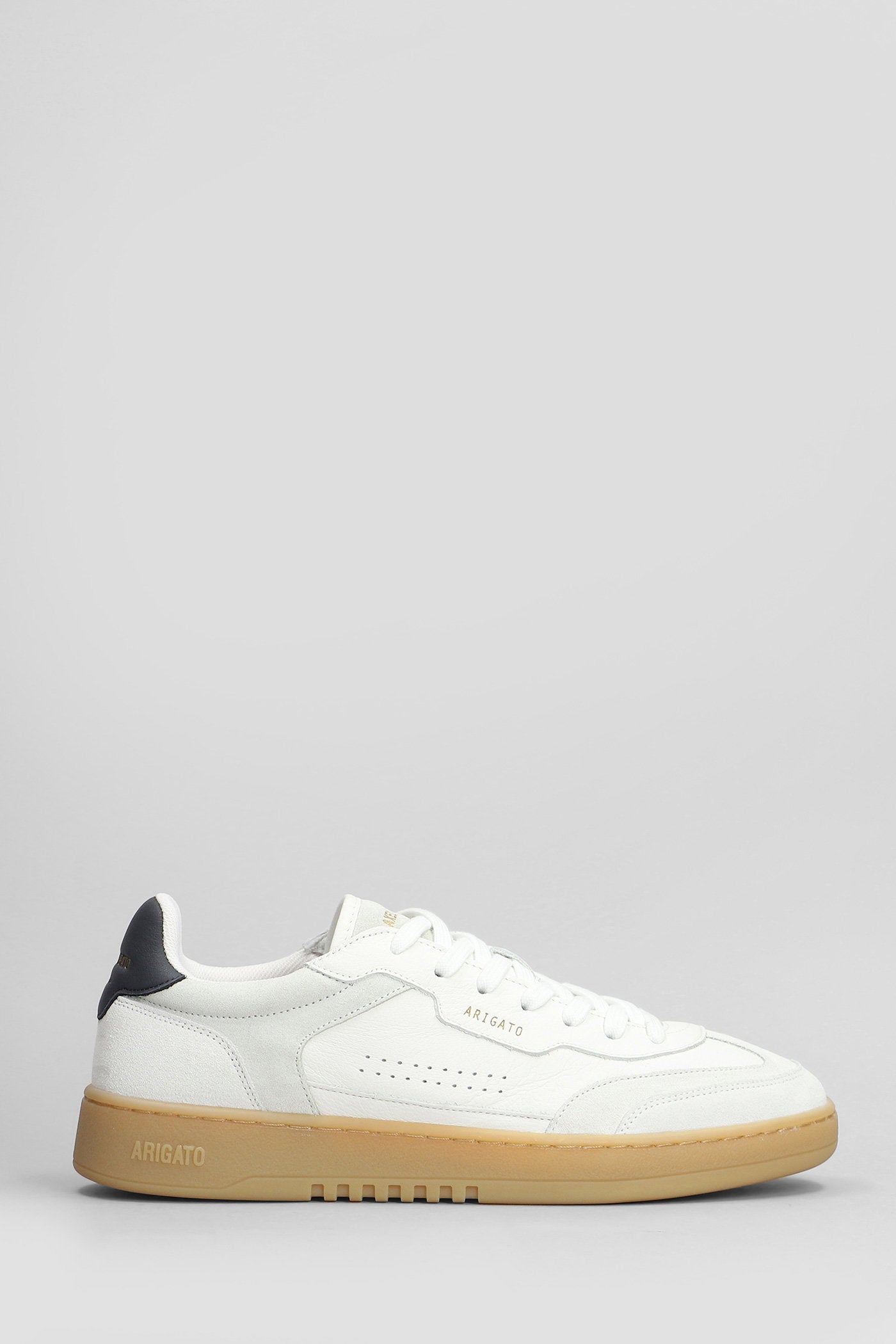 Dice T-Toe Sneakers in white suede and leather Scarpe