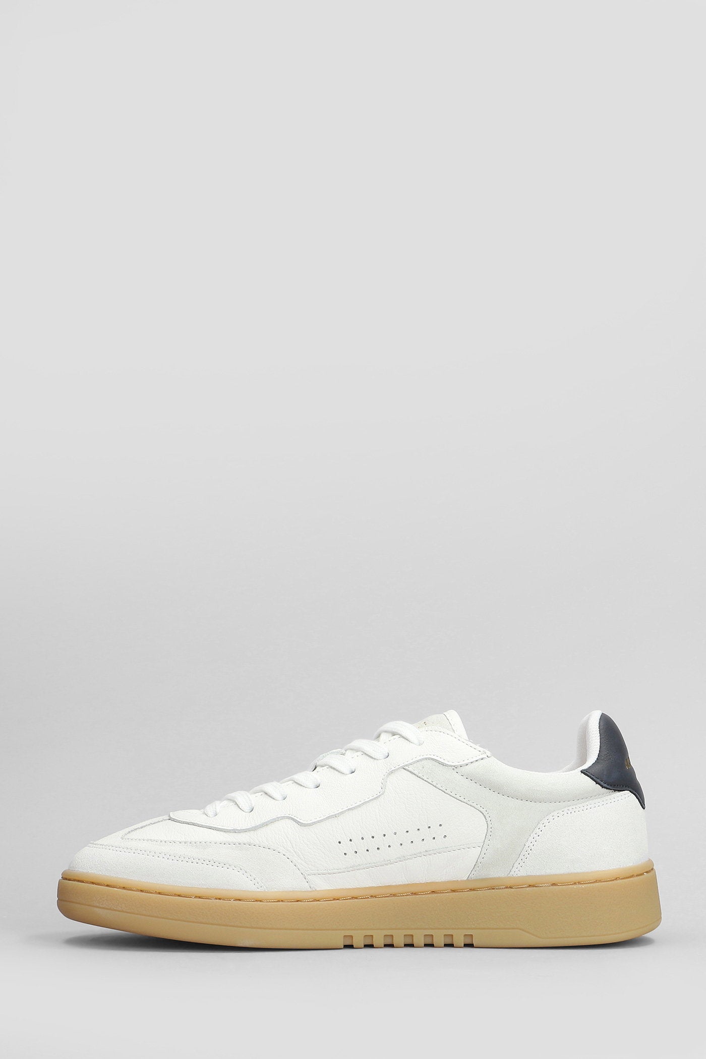 Dice T-Toe Sneakers in white suede and leather Scarpe