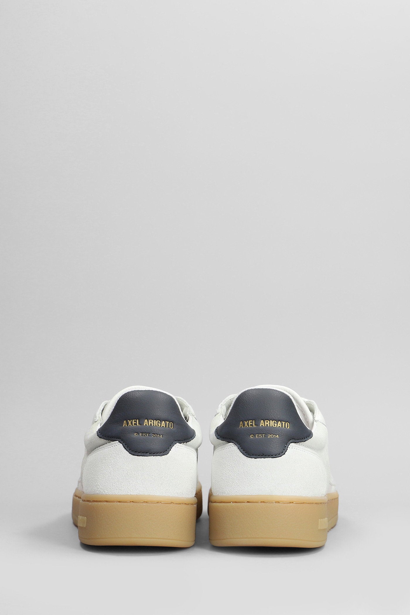 Dice T-Toe Sneakers in white suede and leather Scarpe