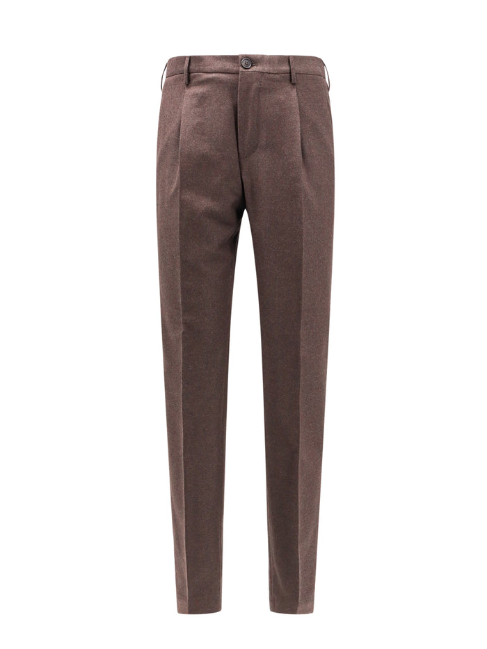 Incotex Rtw Brown Lana Vergine