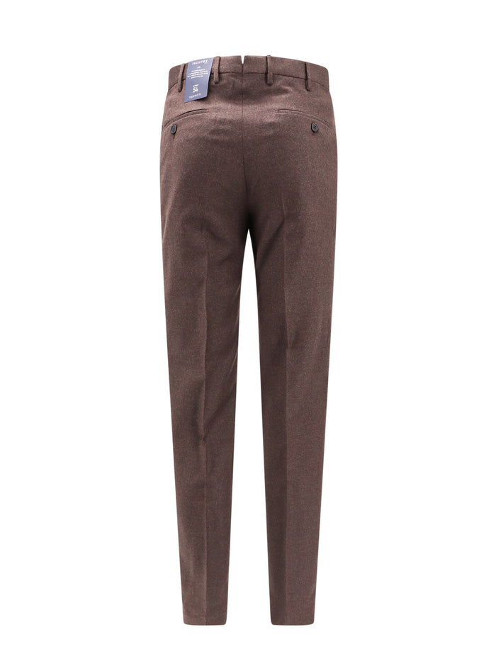 Incotex Rtw Brown Lana Vergine