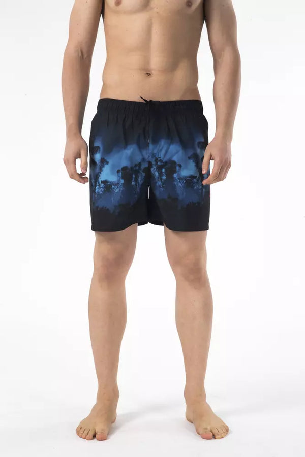 Just Cavalli Polyester swim shorts in black