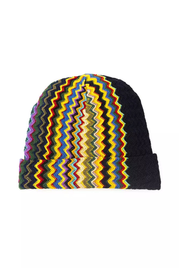 Missoni MI-22439 Wool beanie in multicolor
