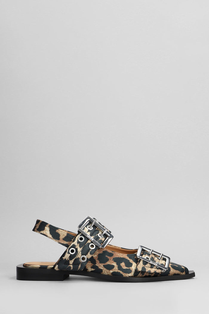 Ballet flats in Animalier polyester Scarpe