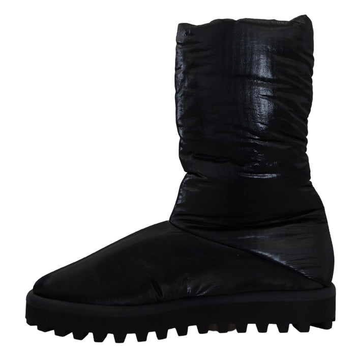 Dolce & Gabbana 100% Polyester boot in black
