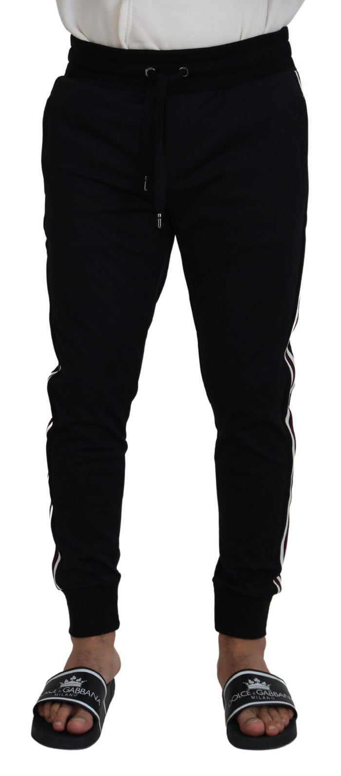 Dolce & Gabbana Cotton 100% joggers in black