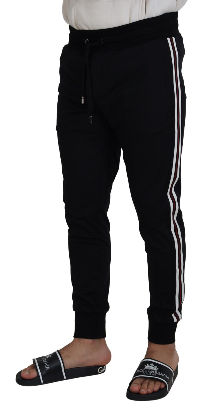 Dolce & Gabbana Cotton 100% joggers in black — view 2