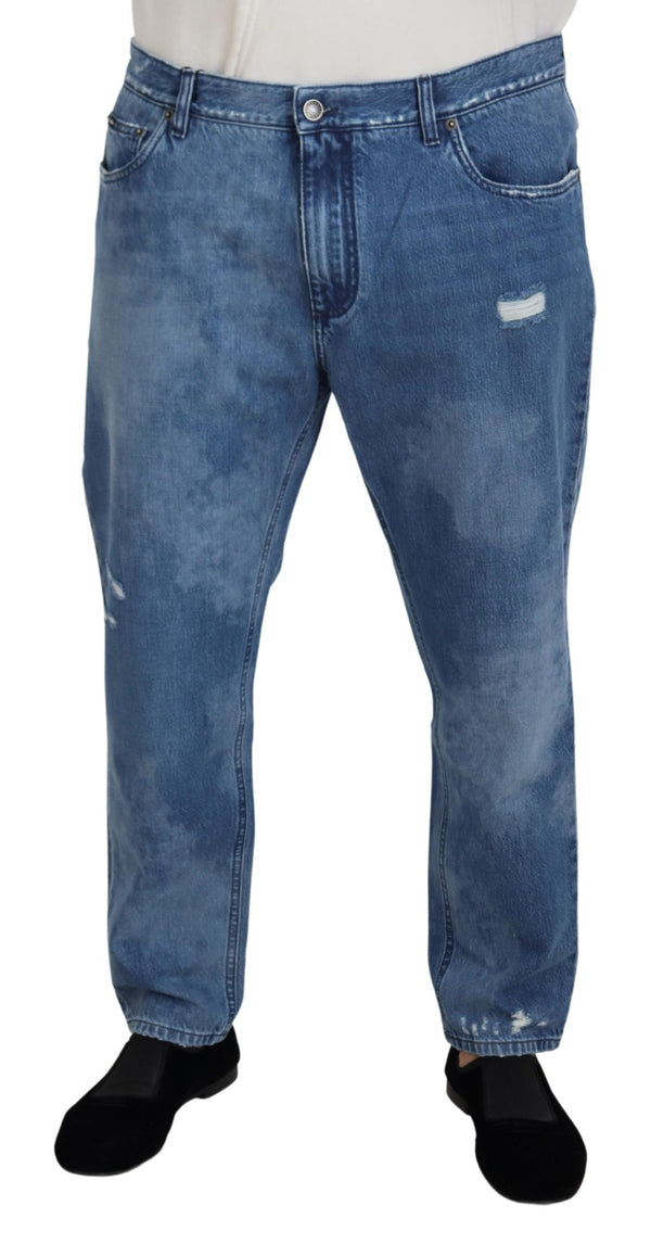 Dolce & Gabbana 100% Cotton jeans in blue