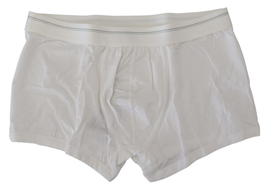 Dolce & Gabbana 46% Cotton boxer shorts in white