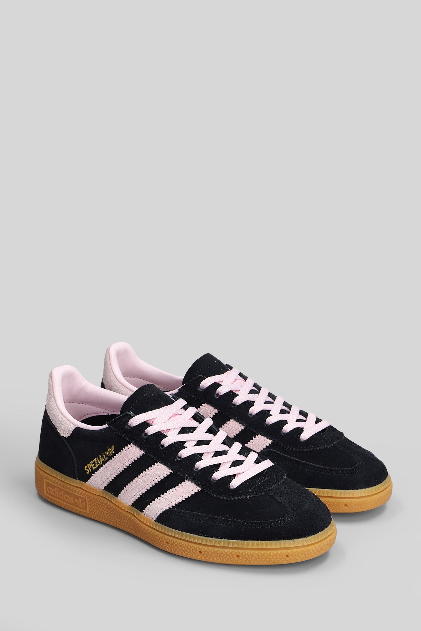 Handball Spezial Sneakers in black suede Scarpe