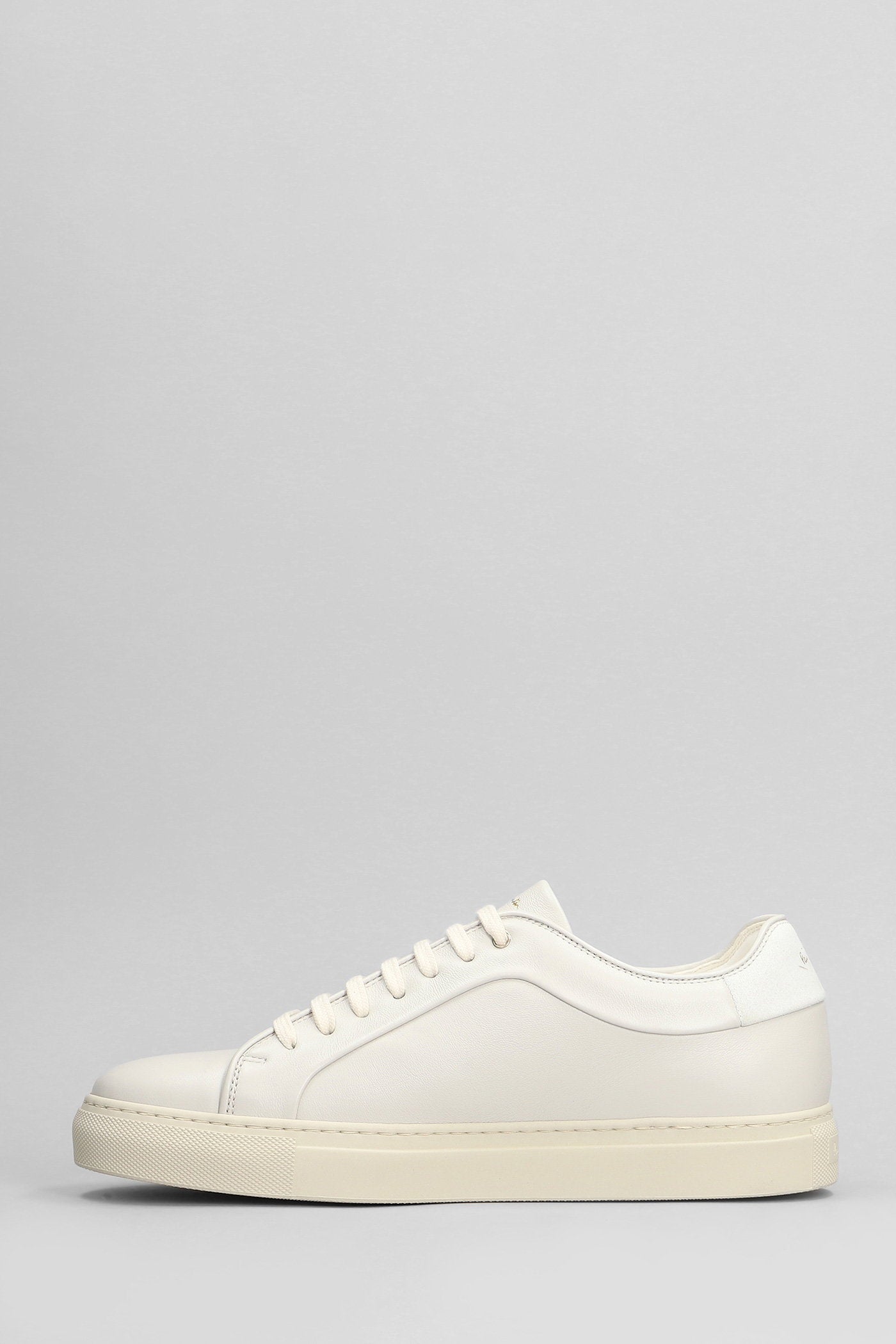 Basso lux Sneakers in grey leather Scarpe
