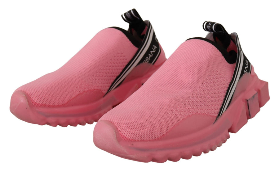 Dolce & Gabbana 5% Elastane 10% Nylon 70% Polyester 15% Viscose sneakers in pink