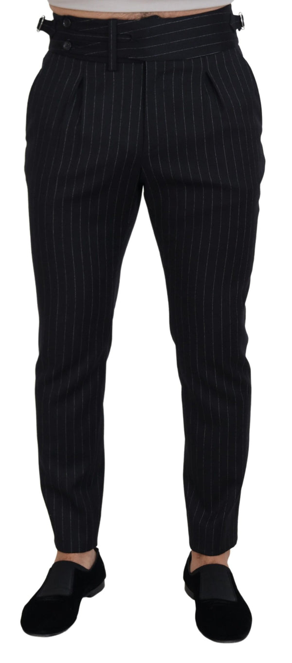 Dolce & Gabbana 88% Wool trousers in black