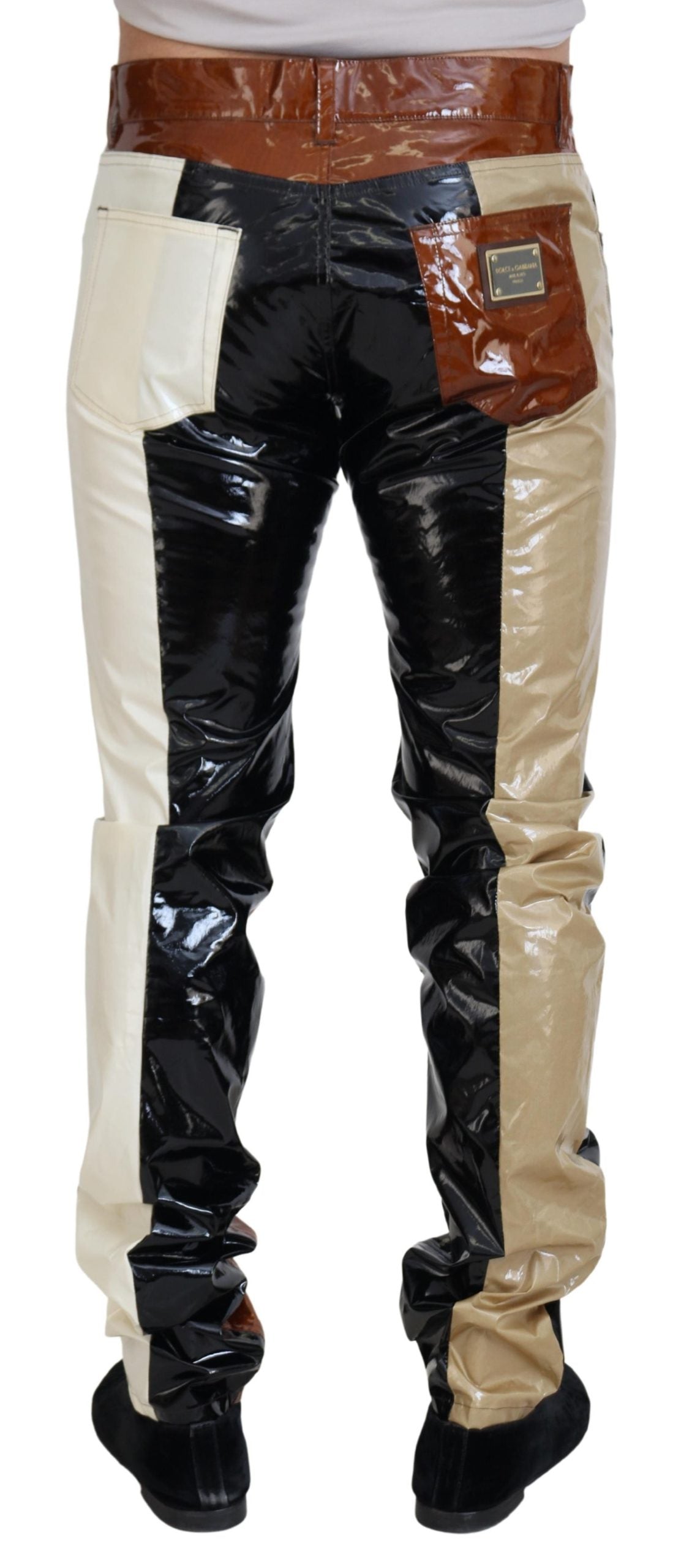 Dolce & Gabbana 95% Silk jeans in multicolor — view 3