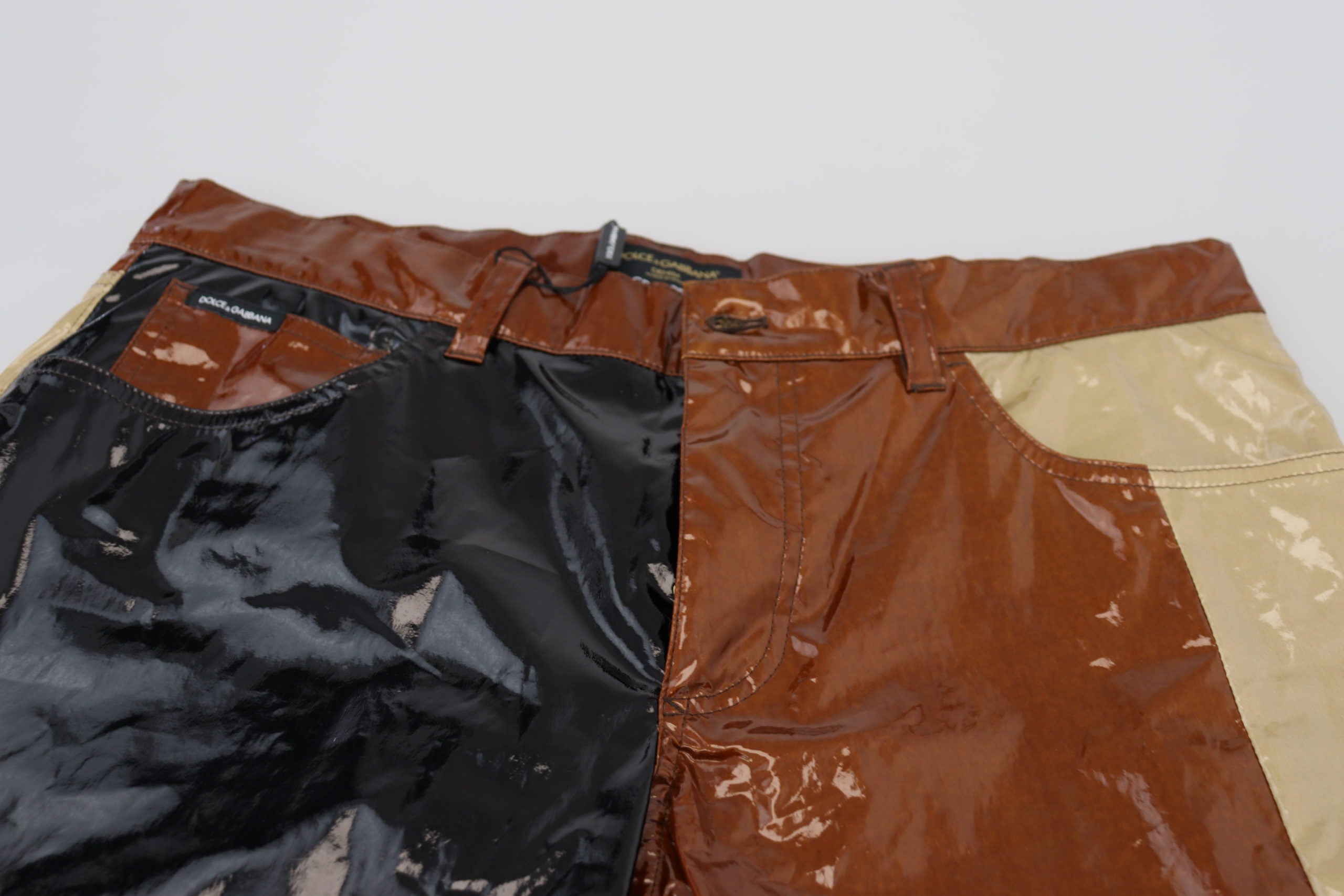Dolce & Gabbana 95% Silk jeans in multicolor — view 4