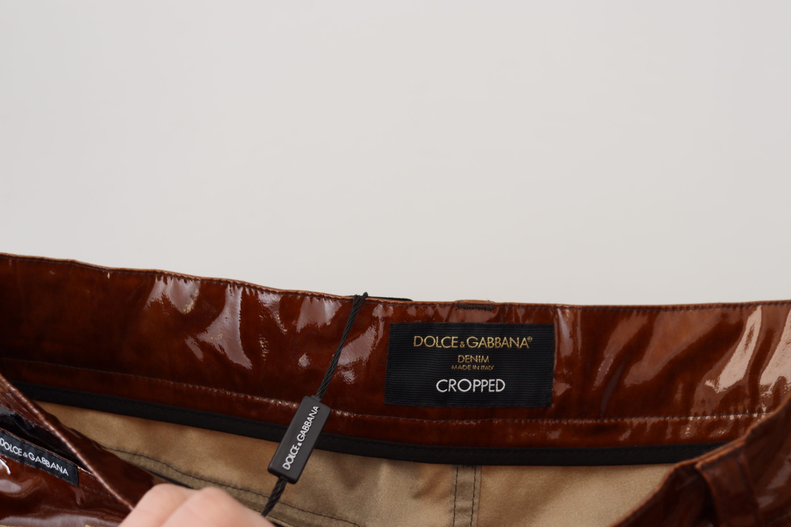 Dolce & Gabbana 95% Silk jeans in multicolor — view 5