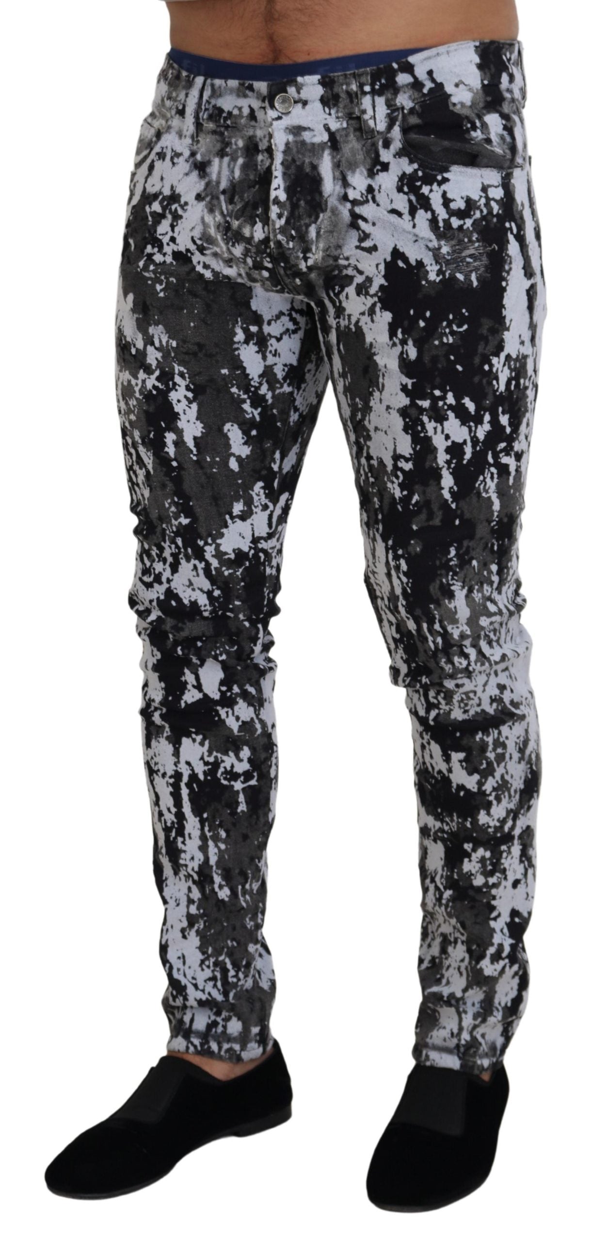 Dolce & Gabbana 98% Cotton 2% Elastane jeans in multicolor — view 2